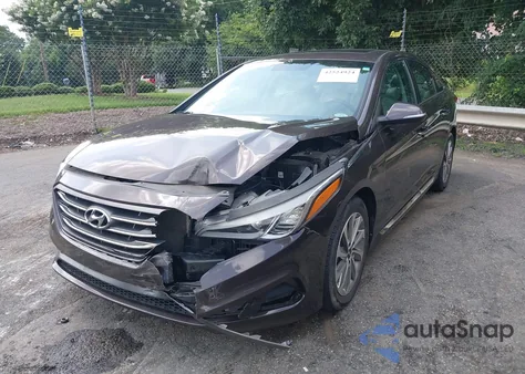 2016 Hyundai Sonata Sport from USA, damaged, VIN 5NPE34AF4GH425323